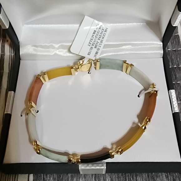 14k Go's Multi JD Bracelet Genuine NWT. - Picture 6 of 7